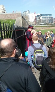 Our Beefeater Tour Guide