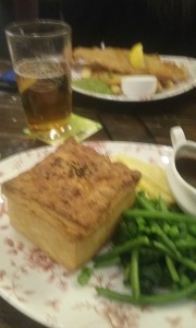 Fish & Chips, and Steak Pie