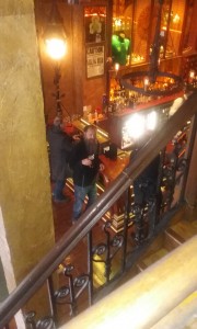 My bar wench is getting some pre-theatre drinks