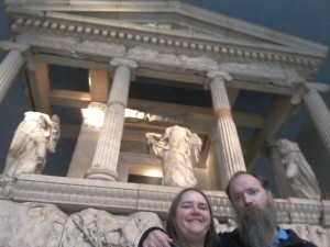 Just chilling in front of the Nereid Monument