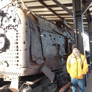 Thomas the Tank's sad cousin. (Last train to leave the DPRK for Seoul, and was heavily damaged by munitions)