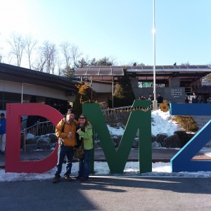 Wow, a bit more touristy here than I'd thought..... This stop had a museum and we also got to go explore in to the "3rd Entrance Tunnel" that was dug by NK trying to infiltrate.