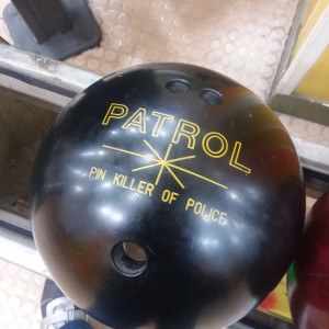 Weird bowling ball #1. WTF?